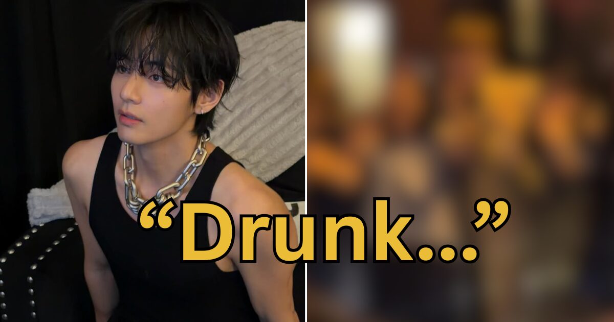 파리 패션위크 현장 뒤풀이? 뷔의 '솔직한' 모습에 팬들 '심쿵'